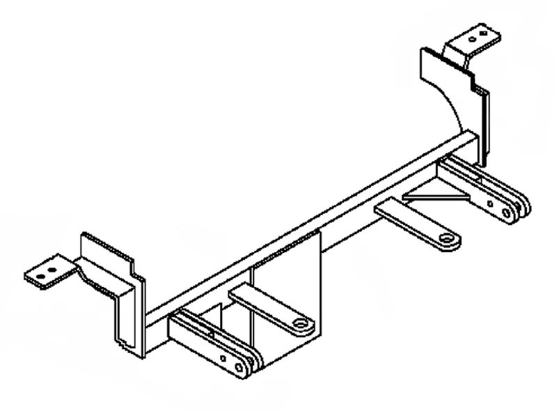 Blue Ox BX1933 - Tow Bar Base Plate