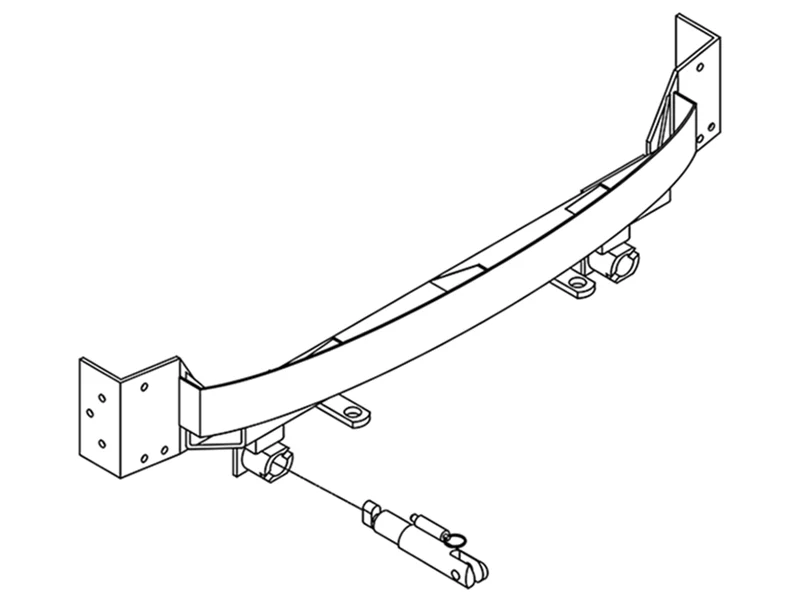 Blue Ox BX1956 - Tow Bar Base Plate