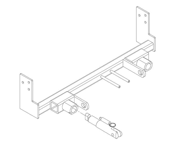 Blue Ox BX1972 - Tow Bar Base Plate