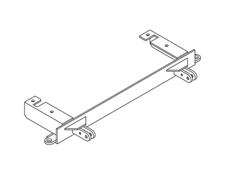 Blue Ox BX2102 - Tow Bar Base Plate