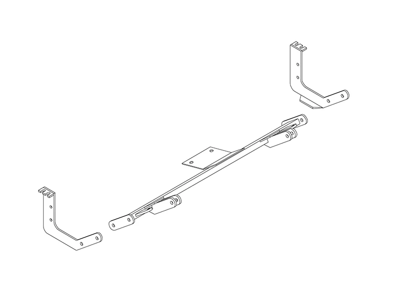 Blue Ox BX2112 - Tow Bar Base Plate