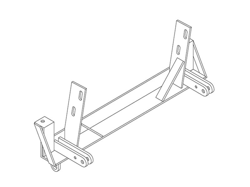 Blue Ox BX2117 - Tow Bar Base Plate