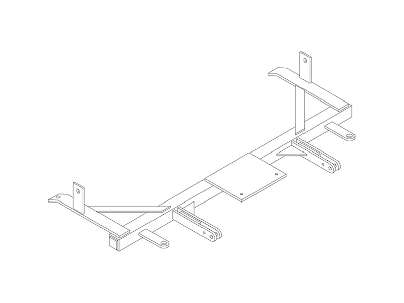 Blue Ox BX2120 - Tow Bar Base Plate