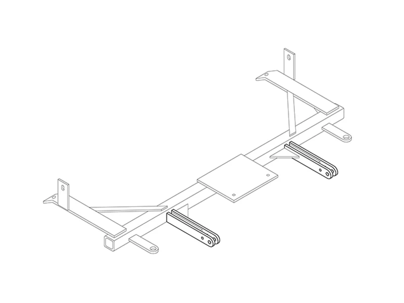 Blue Ox BX2122 - Tow Bar Base Plate