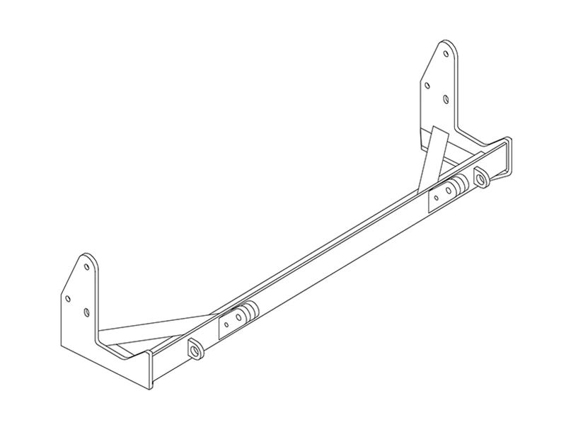Blue Ox BX2123 - Tow Bar Base Plate