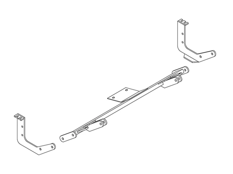 Blue Ox BX2126 - Tow Bar Base Plate