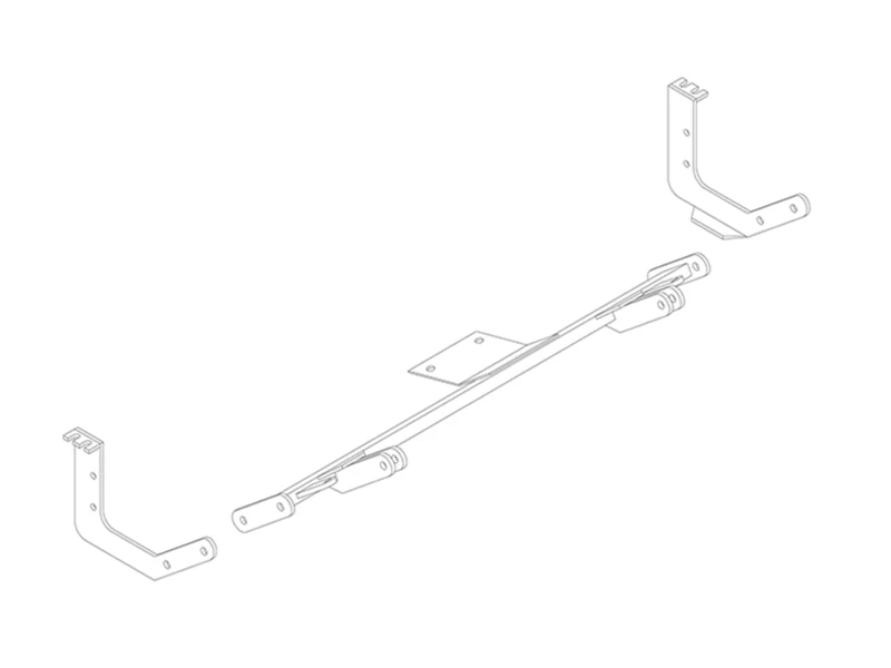 Blue Ox BX2129 - Tow Bar Base Plate