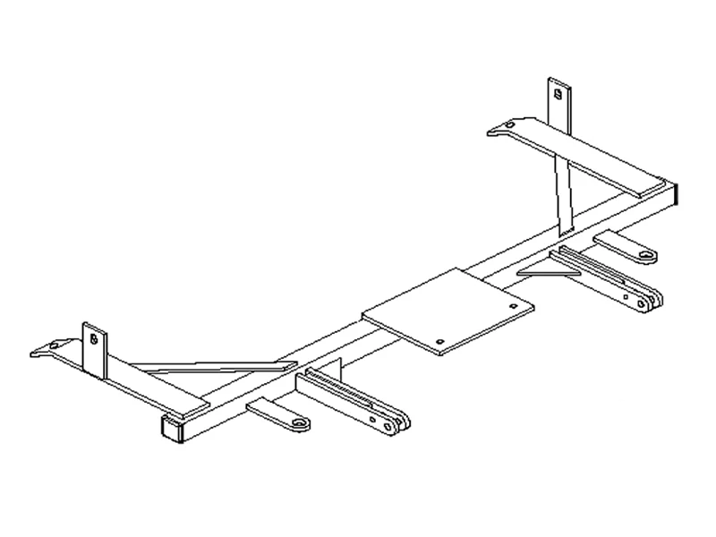 Blue Ox BX2134 - Tow Bar Base Plate