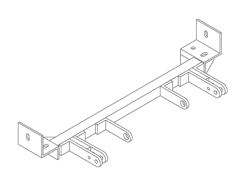 Blue Ox BX2141 - Tow Bar Base Plate
