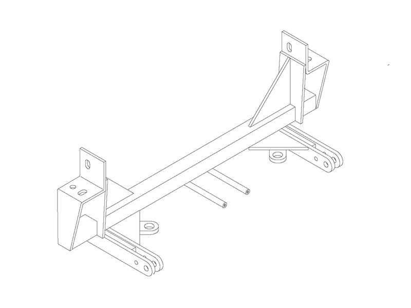 Blue Ox BX2157 - Tow Bar Base Plate