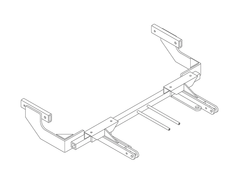 Blue Ox BX2159 - Tow Bar Base Plate