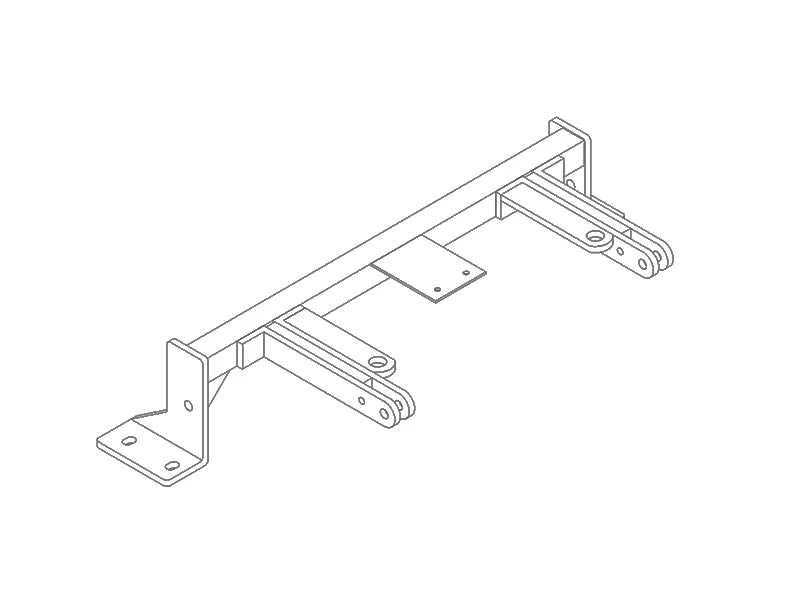 Blue Ox BX2160 - Tow Bar Base Plate