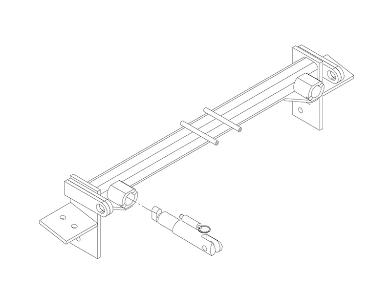 Blue Ox BX2179 - Tow Bar Base Plate