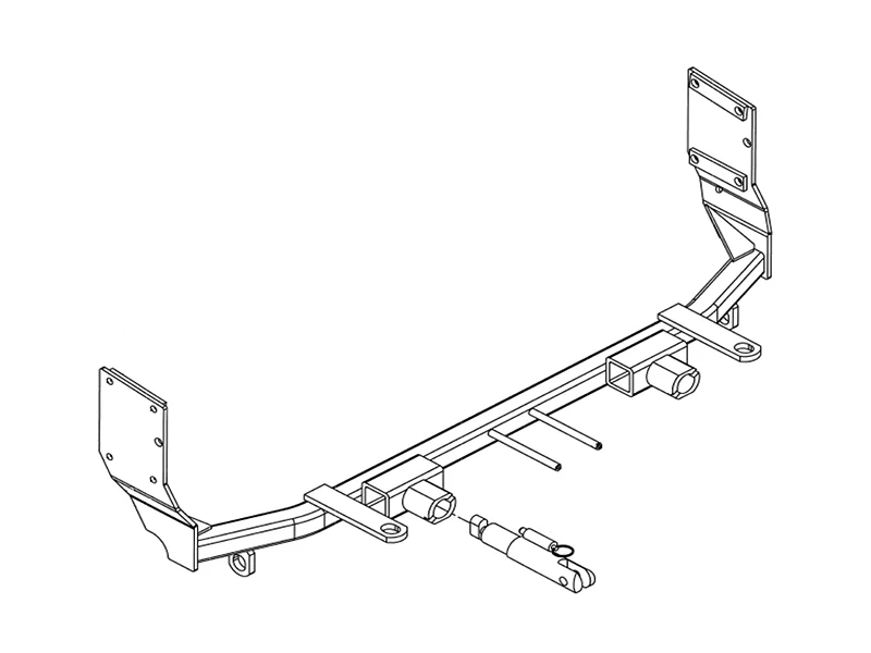 Blue Ox BX2184 - Tow Bar Base Plate
