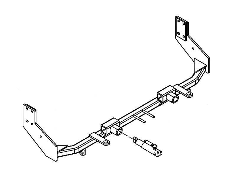 Blue Ox BX2185 - Tow Bar Base Plate