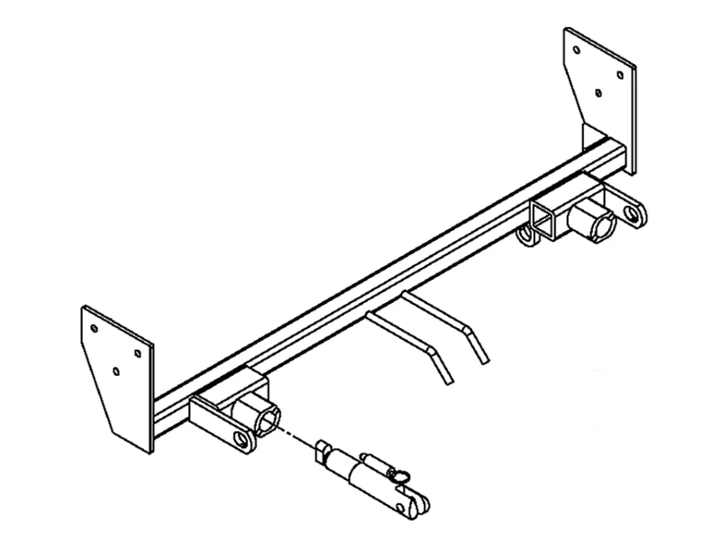 Blue Ox BX2186 - Tow Bar Base Plate