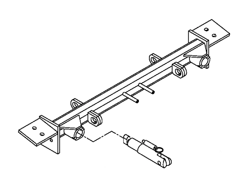 Blue Ox BX2188 - Tow Bar Base Plate
