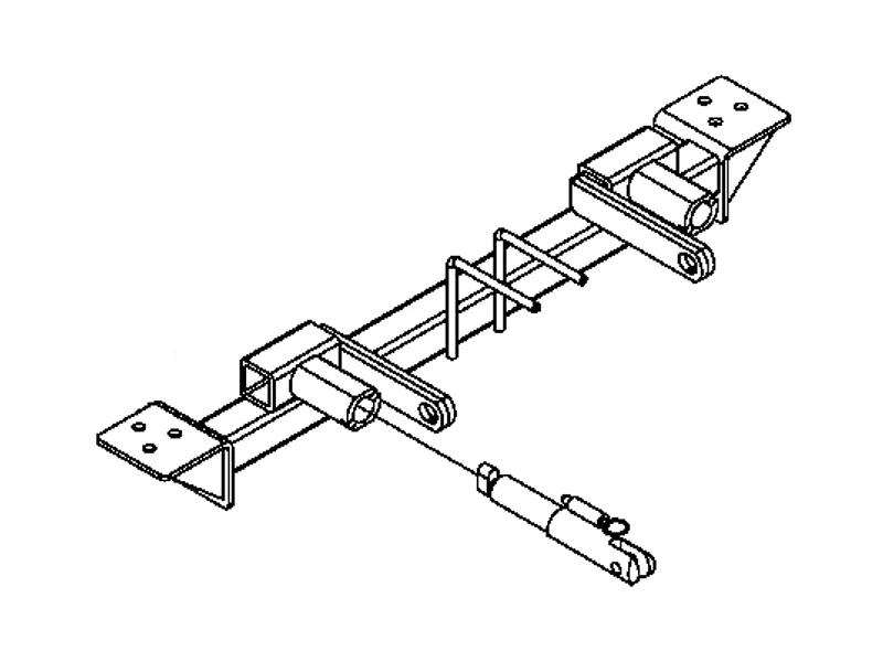 Blue Ox BX2194 - Tow Bar Base Plate