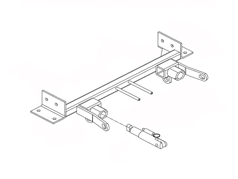 Blue Ox BX2195 - Tow Bar Base Plate