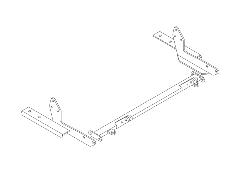 Blue Ox BX2216 - Tow Bar Base Plate