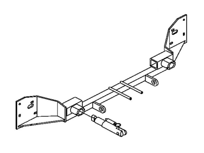Blue Ox BX2221 - Tow Bar Base Plate
