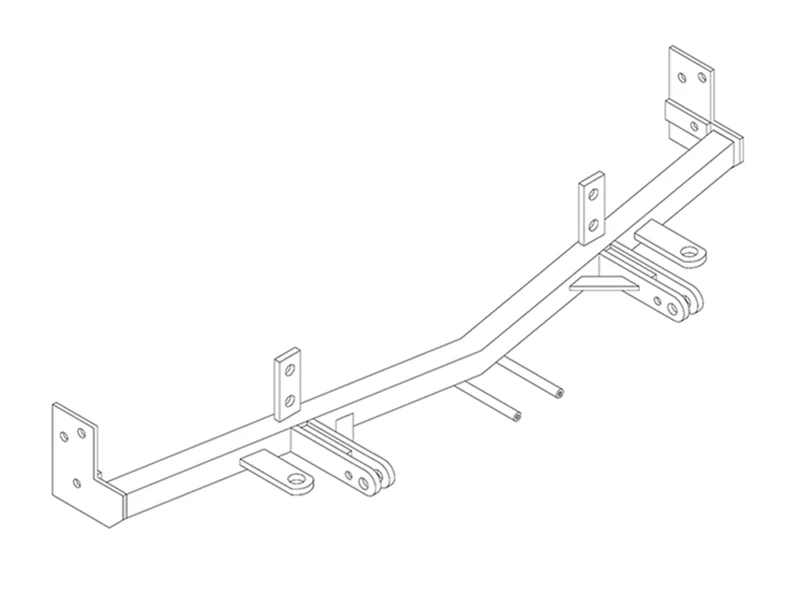 Blue Ox BX2233 - Tow Bar Base Plate