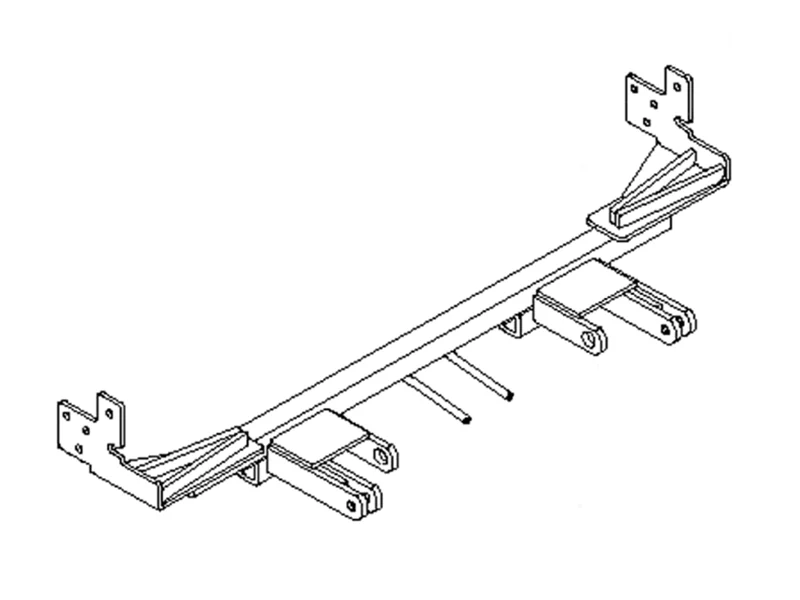 Blue Ox BX2234 - Tow Bar Base Plate