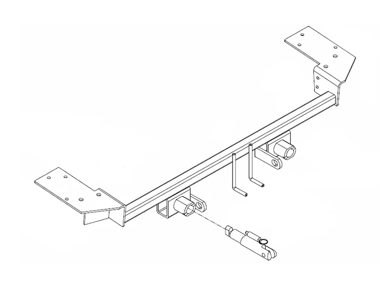 Blue Ox BX2237 - Tow Bar Base Plate