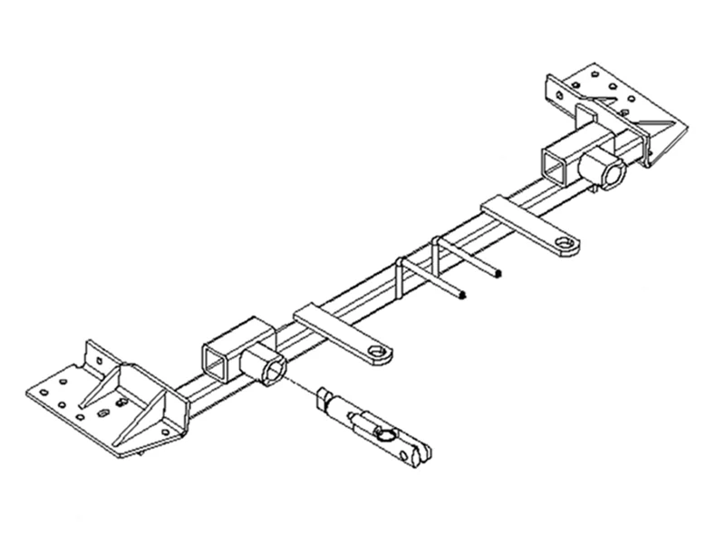 Blue Ox BX2244 - Tow Bar Base Plate