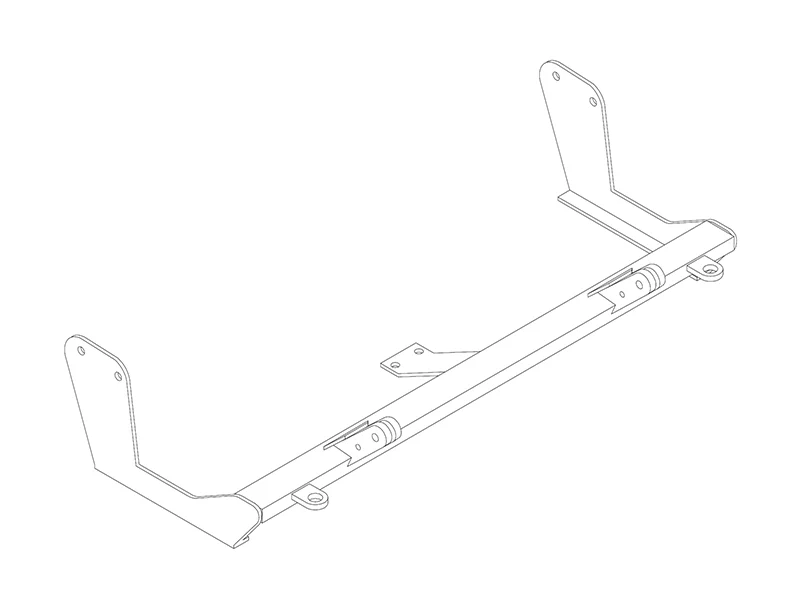 Blue Ox BX2304 - Tow Bar Base Plate