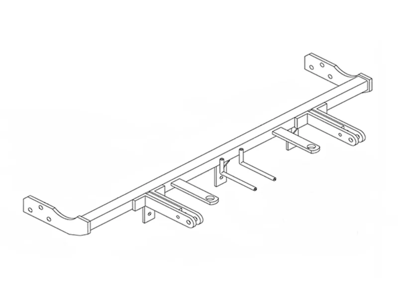 Blue Ox BX2314 - Tow Bar Base Plate