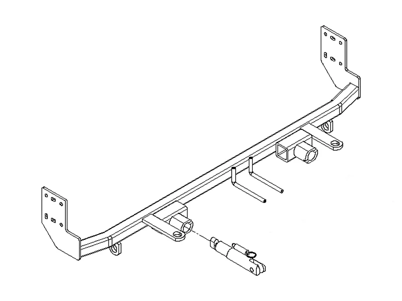 Blue Ox BX2326 - Tow Bar Base Plate