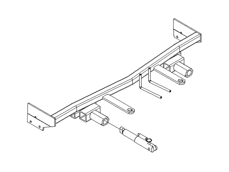 Blue Ox BX2327 - Tow Bar Base Plate
