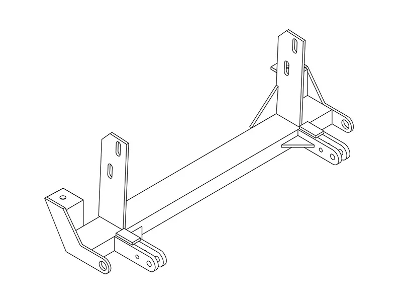 Blue Ox BX2509 - Tow Bar Base Plate