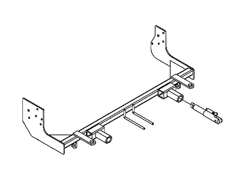 Blue Ox BX2521 - Tow Bar Base Plate