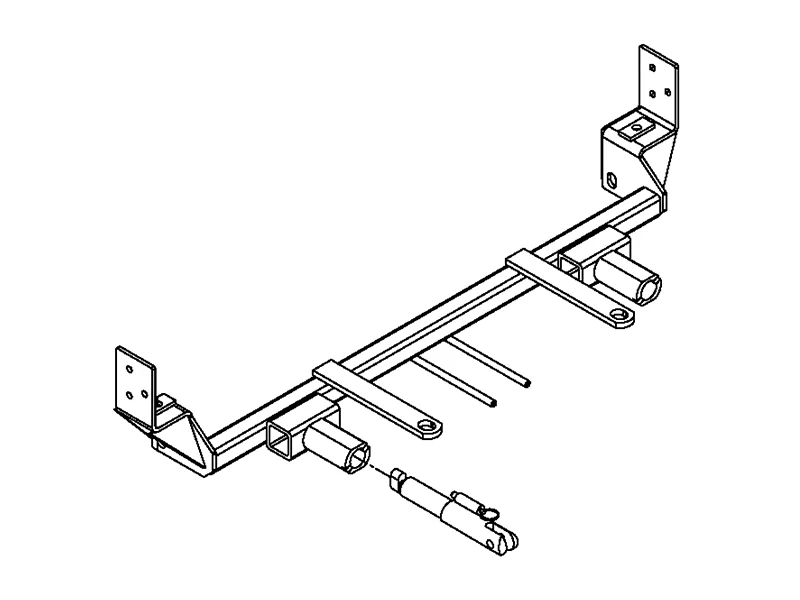 Blue Ox BX2525 - Tow Bar Base Plate