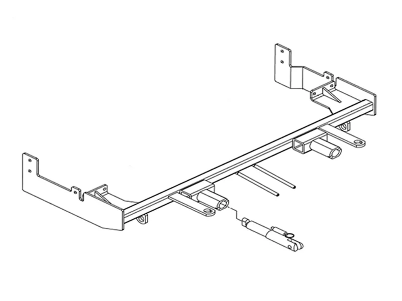Blue Ox BX2614 - Tow Bar Base Plate