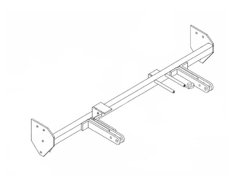 Blue Ox BX2705 - Tow Bar Base Plate