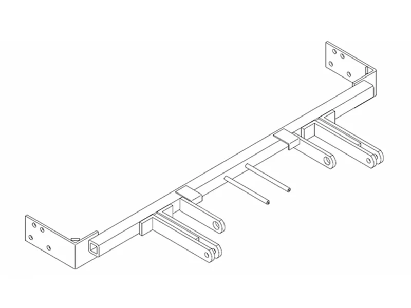 Blue Ox BX2708 - Tow Bar Base Plate