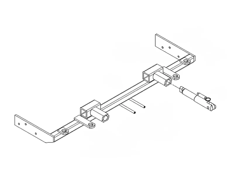 Blue Ox BX2716 - Tow Bar Base Plate