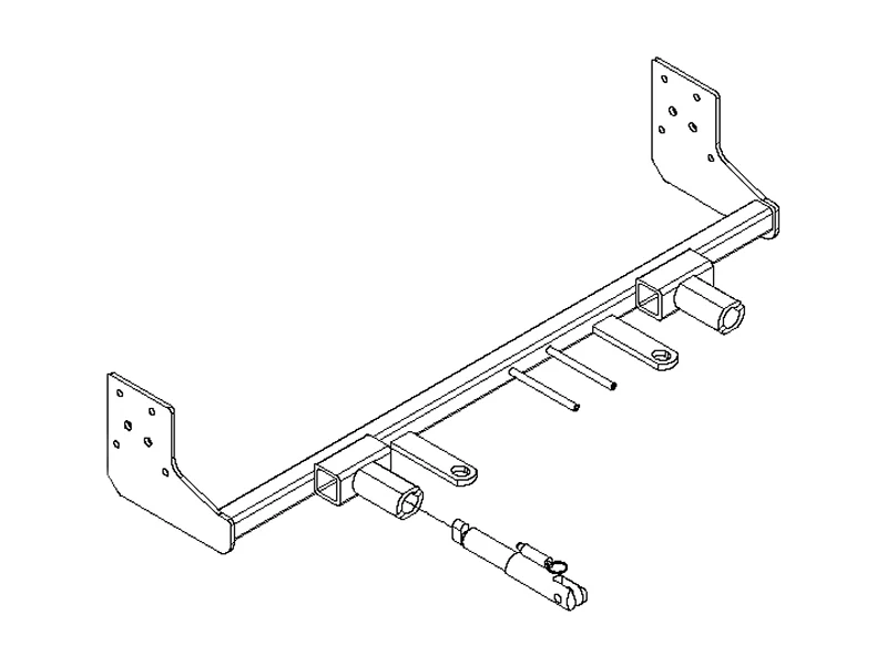 Blue Ox BX2718 - Tow Bar Base Plate