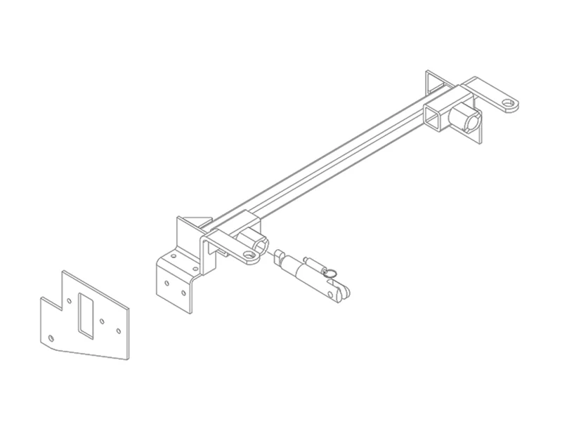 Blue Ox BX2908 - Tow Bar Base Plate