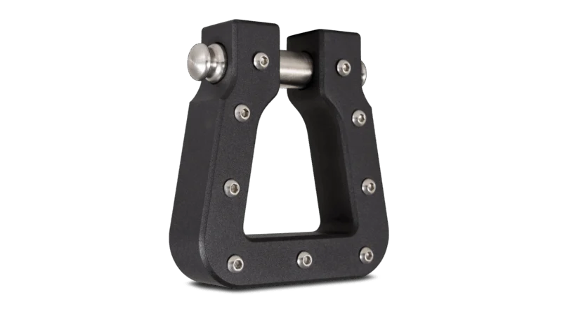 Body Armor 4x4 5141-B - Mega D-Ring, Black, Textured