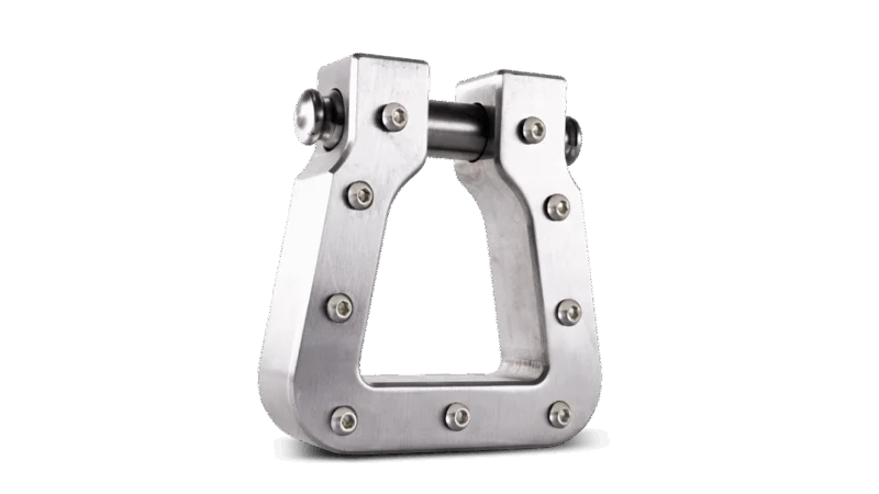 Body Armor 4x4 5141-M - Mega D-Ring, Silver, Raw