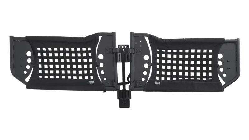 Body Armor 4x4 5145 - Door Storage Bar, Black, Smooth