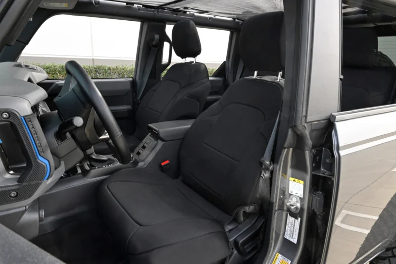 Body Armor 4x4 91010 - Front Seat Covers, Black, Smooth