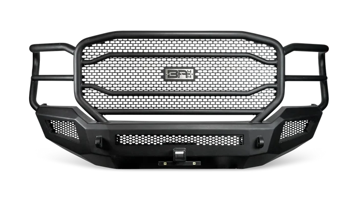 Body Armor 4x4 FD-20338 - Ambush Front Bumper, Black, Light Texture