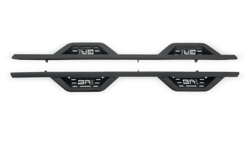 Body Armor 4x4 FD-4201 - Ambush Side Steps, Crew Cab, Black