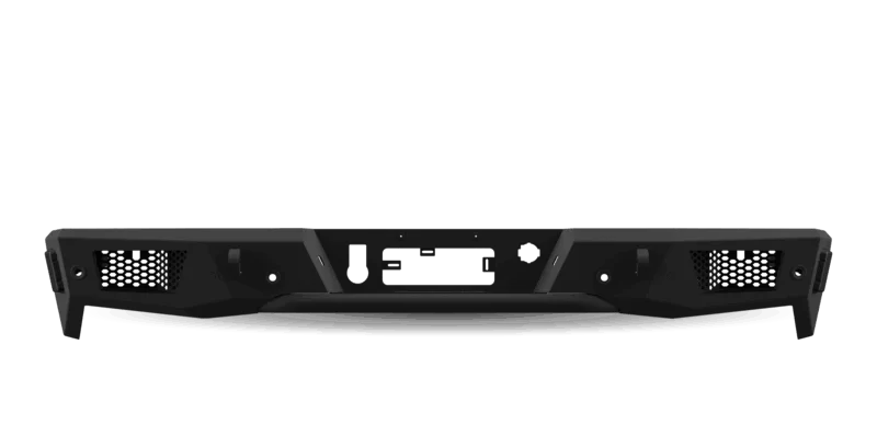 Body Armor 4x4 GM-3166 - Ambush Rear Bumper, Black, Light Texture