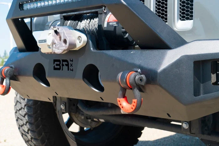 Body Armor 4x4 JP-19536 - Orion Front Bumper, Black, Light Texture